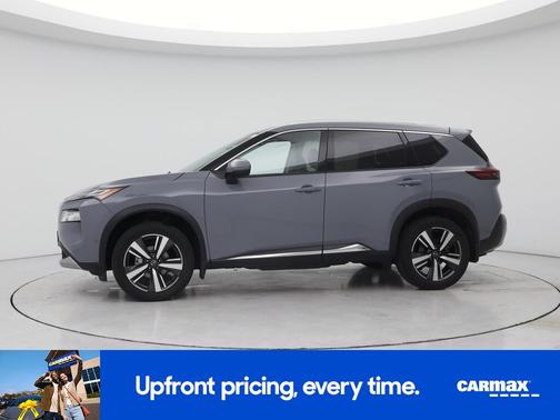 Gray 2023 Nissan Rogue Platinum