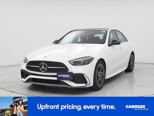White 2023 Mercedes-Benz C-Class