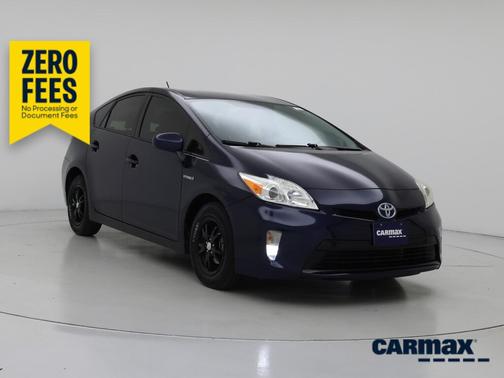 Blue 2015 Toyota Prius Three