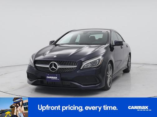 Blue 2017 Mercedes-Benz CLA 250