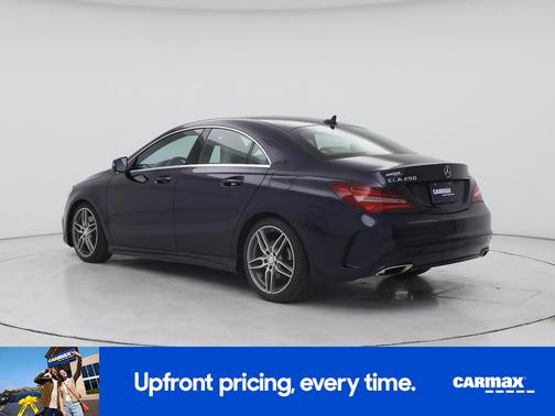 Blue 2017 Mercedes-Benz CLA 250