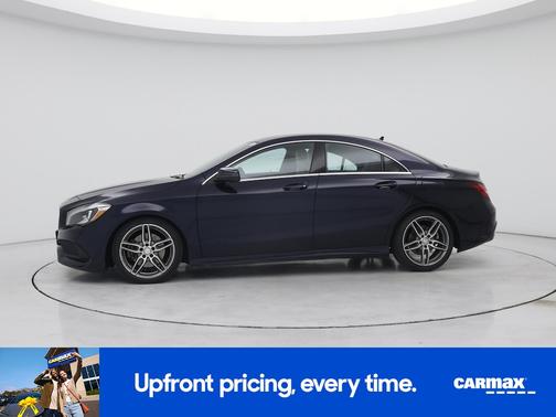 Blue 2017 Mercedes-Benz CLA 250