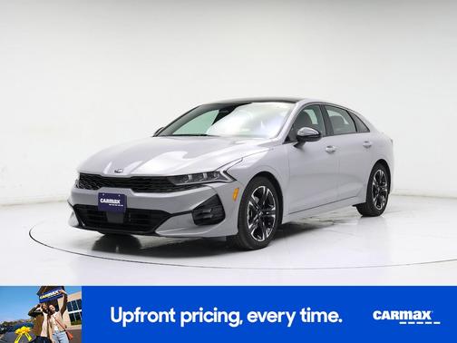Gray 2021 Kia K5 GT-Line