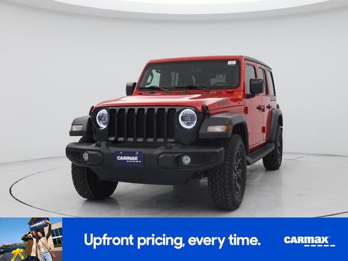 Red 2023 Jeep Wrangler Unlimited Willys