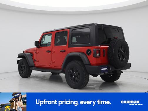 Red 2023 Jeep Wrangler Unlimited Willys