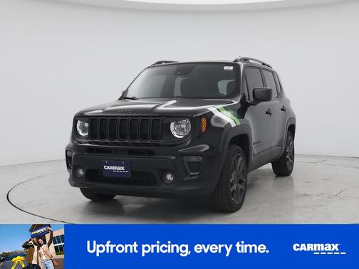 Black 2021 Jeep Renegade 80th Anniversary