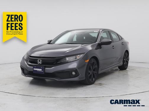 Gray 2020 Honda Civic Sport