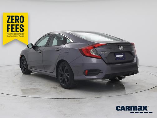 Gray 2020 Honda Civic Sport