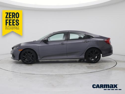 Gray 2020 Honda Civic Sport
