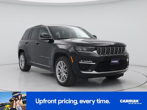 Black 2022 Jeep Grand Cherokee 4xe Summit