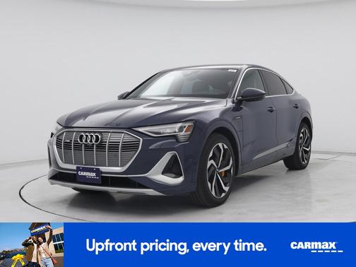 Blue 2020 Audi e-tron Sportback Prestige