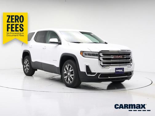 White 2022 GMC Acadia SLE