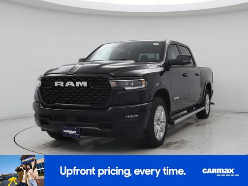 Black 2025 RAM 1500 Bighorn