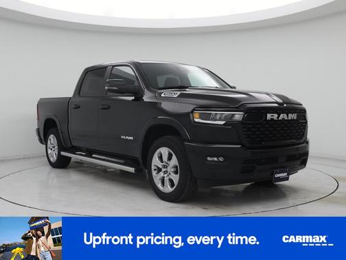 Black 2025 RAM 1500 Bighorn