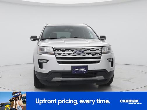 Silver 2019 Ford Explorer XLT