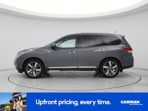 Gray 2015 Nissan Pathfinder Platinum