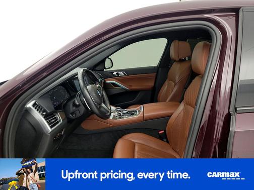 Burgundy 2021 BMW X6 M50i