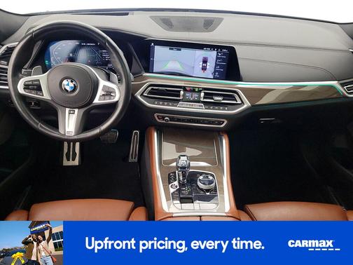 Burgundy 2021 BMW X6 M50i