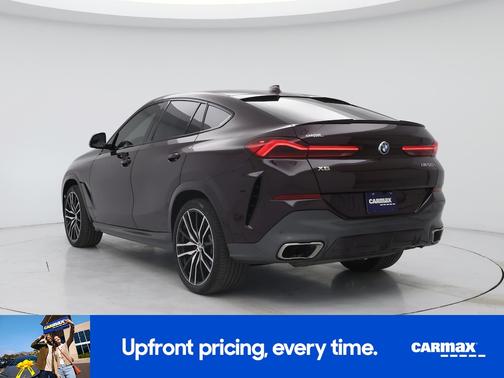 Burgundy 2021 BMW X6 M50i