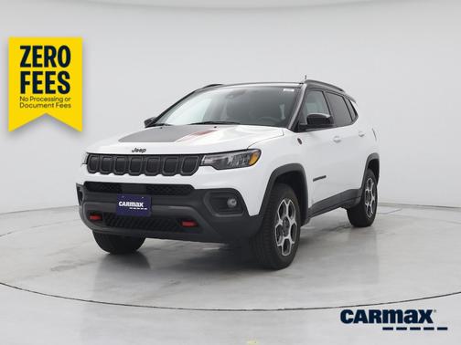 White 2022 Jeep Compass Trailhawk