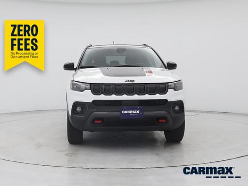 White 2022 Jeep Compass Trailhawk