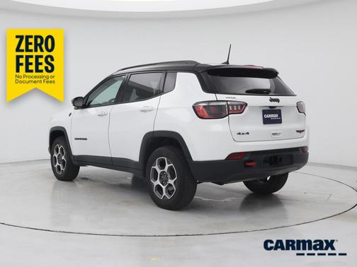 White 2022 Jeep Compass Trailhawk