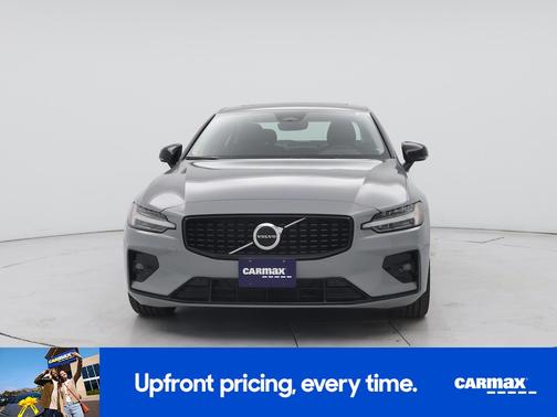 Gray 2024 Volvo S60 B5 Core Dark Theme