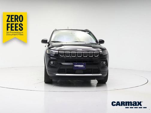 Black 2022 Jeep Compass Limited