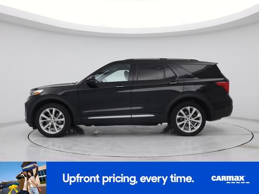 Black 2022 Ford Explorer Platinum