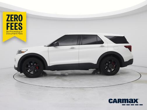 White 2022 Ford Explorer ST
