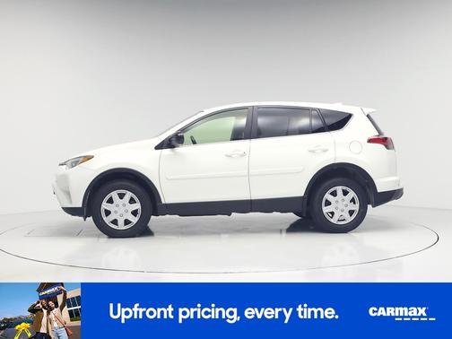 White 2017 Toyota RAV4 LE
