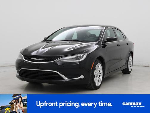 Black 2015 Chrysler 200 Limited