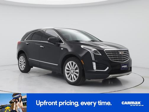 Black 2018 Cadillac XT5 Platinum