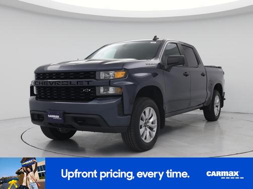 Blue 2020 Chevrolet Silverado 1500 Custom