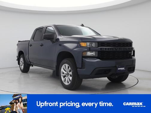 Blue 2020 Chevrolet Silverado 1500 Custom