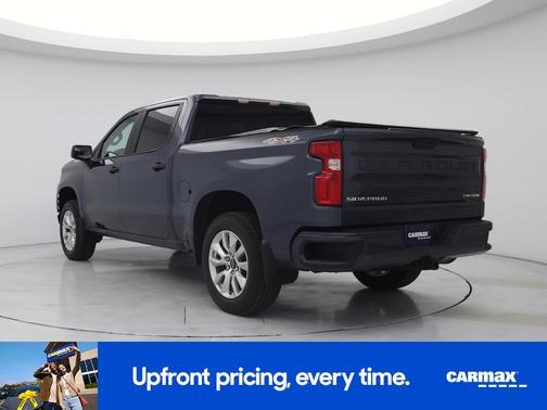 Blue 2020 Chevrolet Silverado 1500 Custom