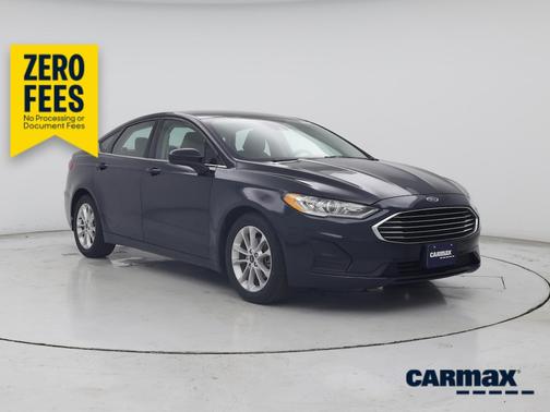 Blue 2020 Ford Fusion SE