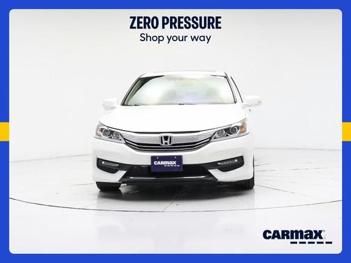 White 2016 Honda Accord EX-L