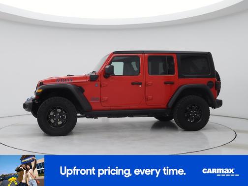 Red 2024 Jeep Wrangler 4xe Willy's