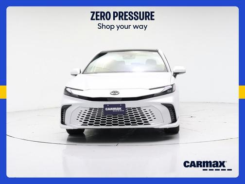 White 2025 Toyota Camry XSE