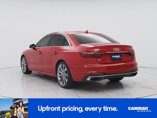Red 2020 Audi A4 Prestige