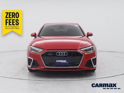 Red 2020 Audi A4 Prestige
