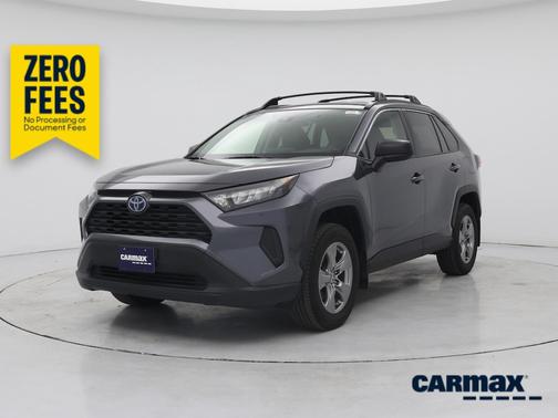 Gray 2022 Toyota RAV4 Hybrid LE