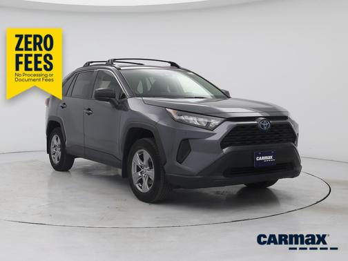 Gray 2022 Toyota RAV4 Hybrid LE