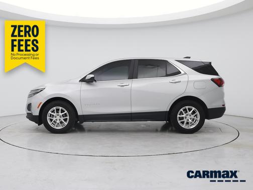 Silver 2022 Chevrolet Equinox LT