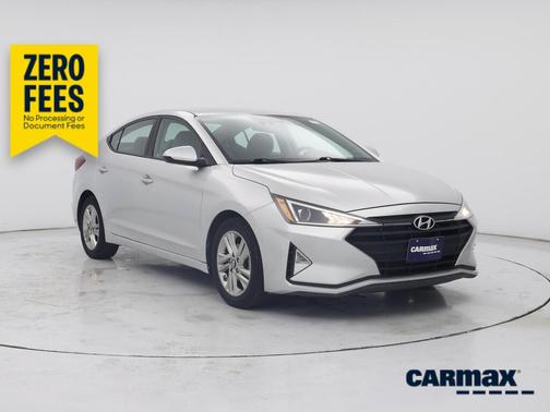 Gray 2019 Hyundai ELANTRA SEL