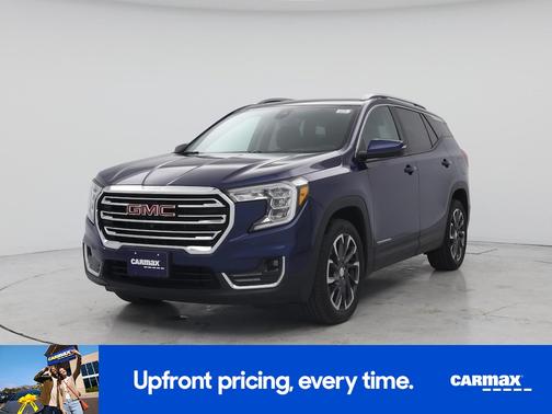 Blue 2022 GMC Terrain SLT
