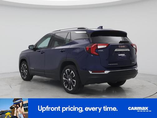 Blue 2022 GMC Terrain SLT