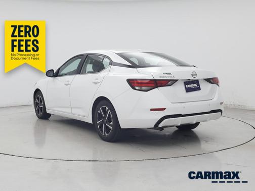 White 2025 Nissan Sentra SV