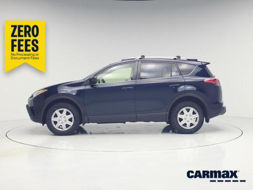 Blue 2018 Toyota RAV4 LE